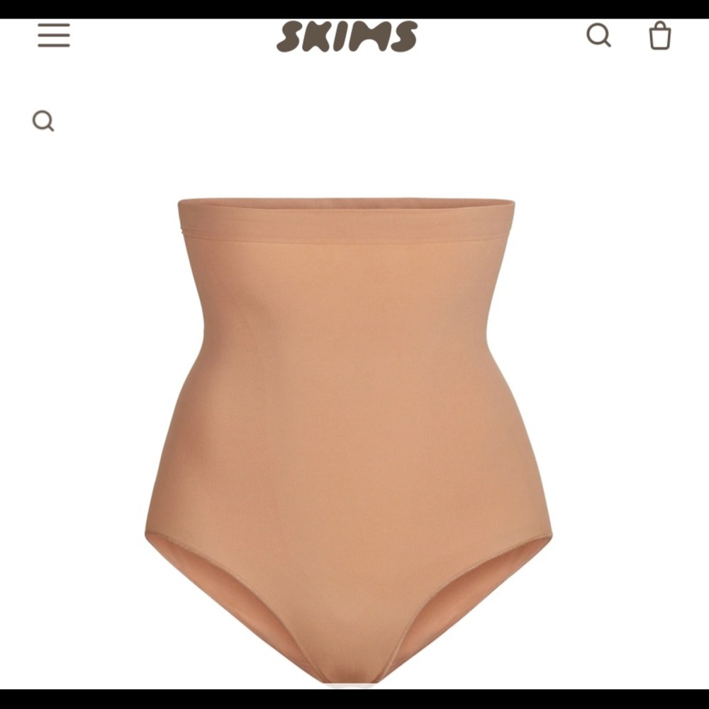 SKIMS sculpting high waist brief